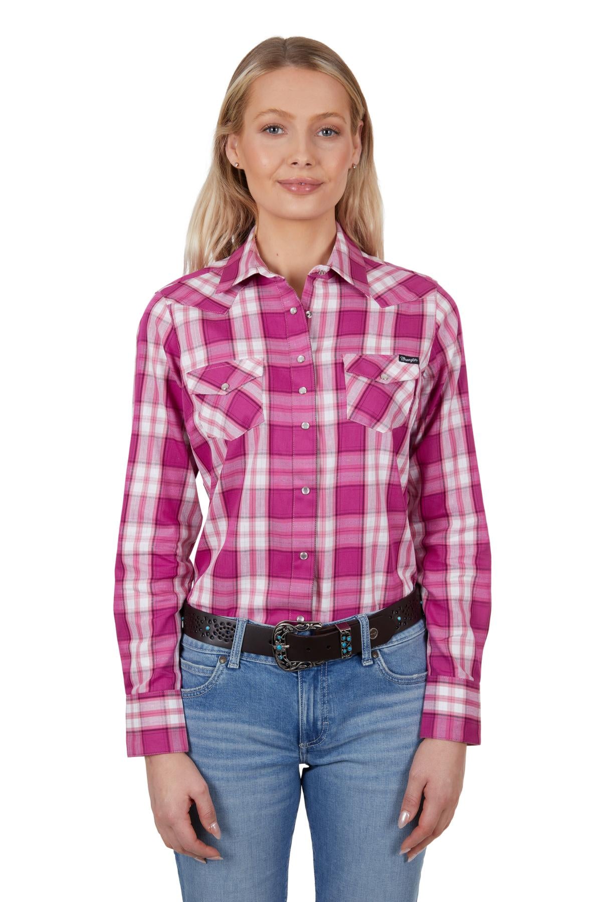 Wrangler Women's Stella Long Sleeve Shirt