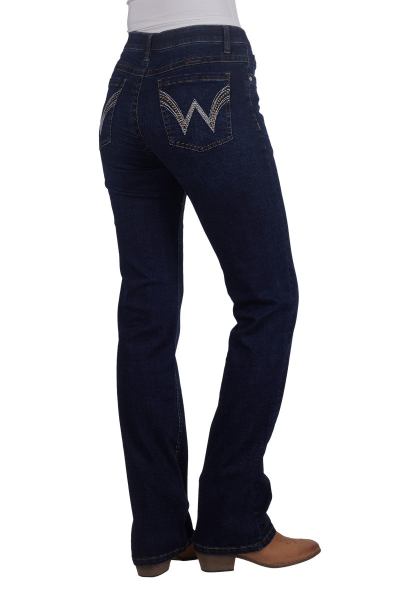 Wrangler Women's Bonnie Q-Baby Jeans 34 Leg - The Trading Stables