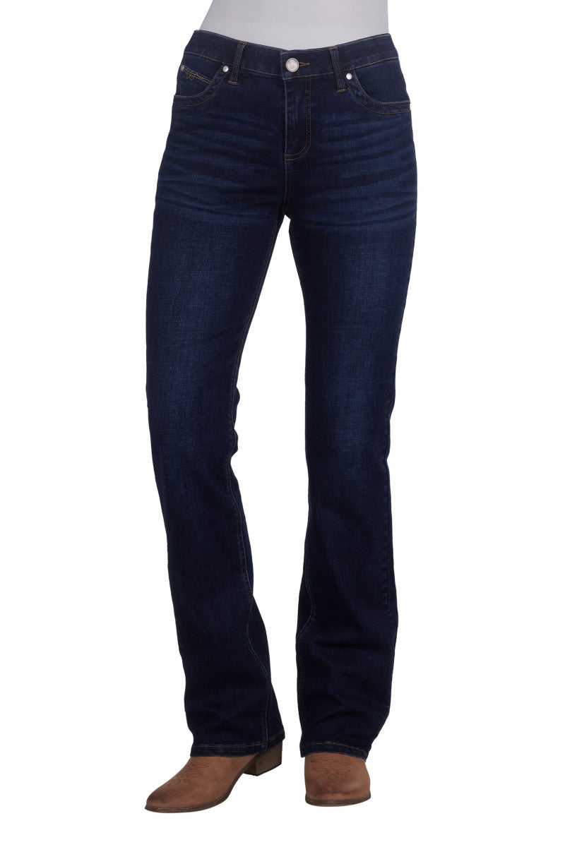 Wrangler Women's Bonnie Q-Baby Jeans 34 Leg - The Trading Stables