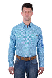 Wrangler Men's Jude Logo Long Sleeve Shirt - The Trading Stables