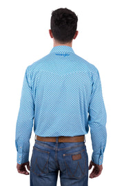 Wrangler Men's Jude Logo Long Sleeve Shirt - The Trading Stables