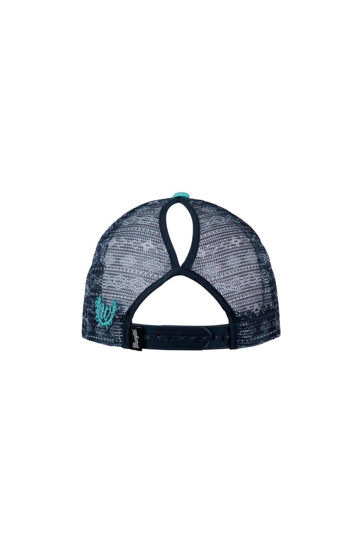 Wrangler Quinn HP Ponytail Trucker Cap - The Trading Stables