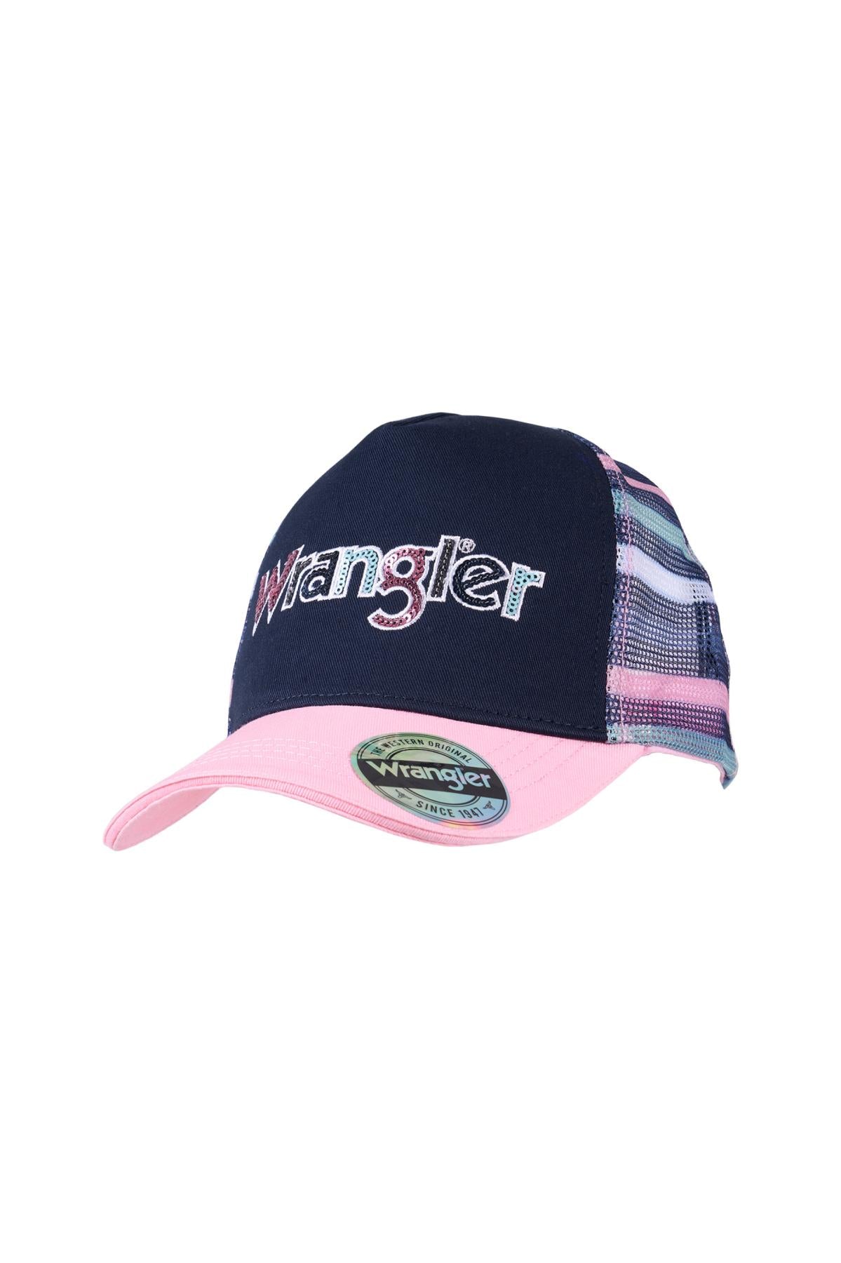 Wrangler Kid's Tori HP Ponytail Trucker Cap - The Trading Stables