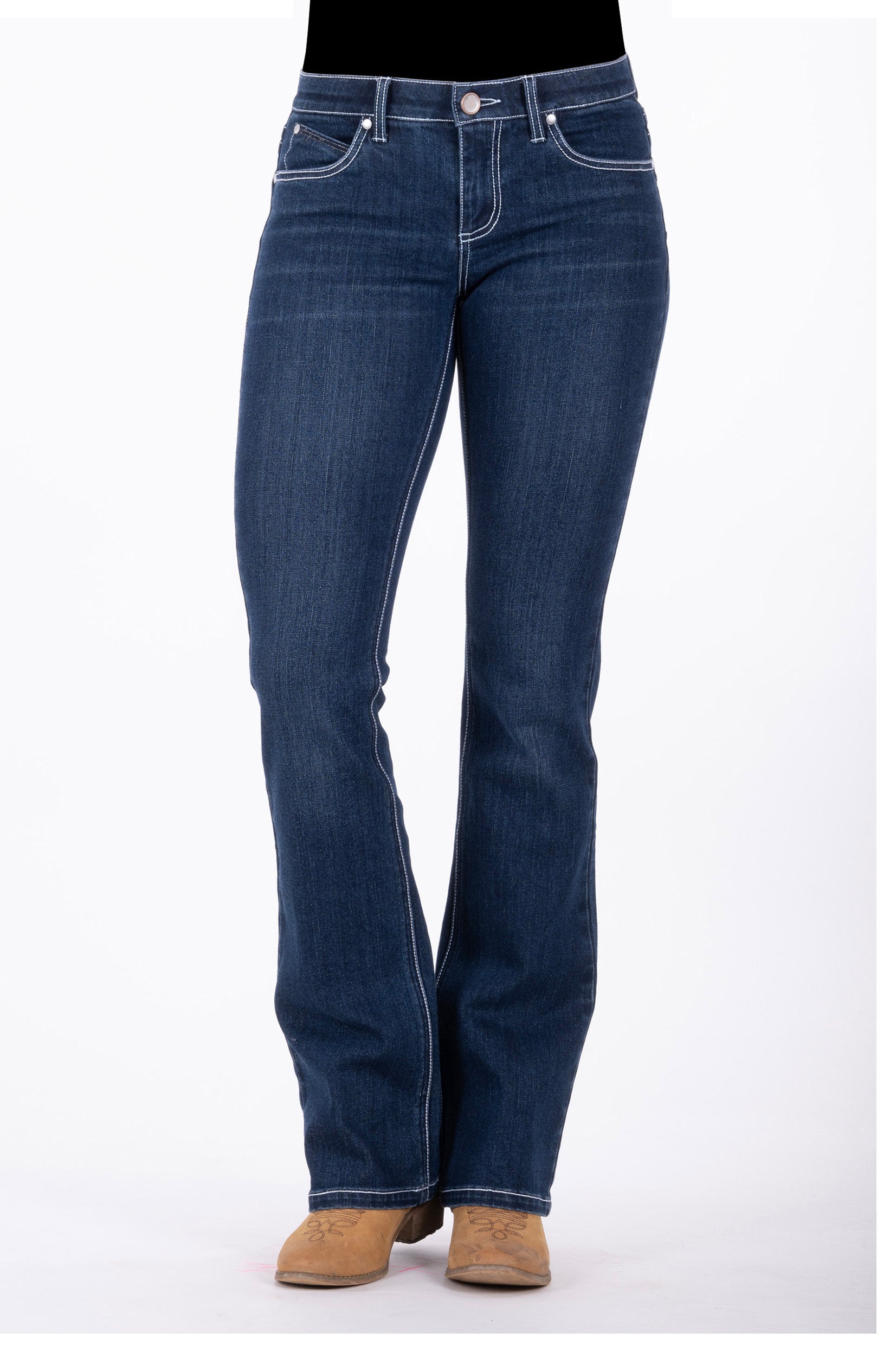 Wrangler Women's Amelia Q-Baby Jeans - The Trading Stables