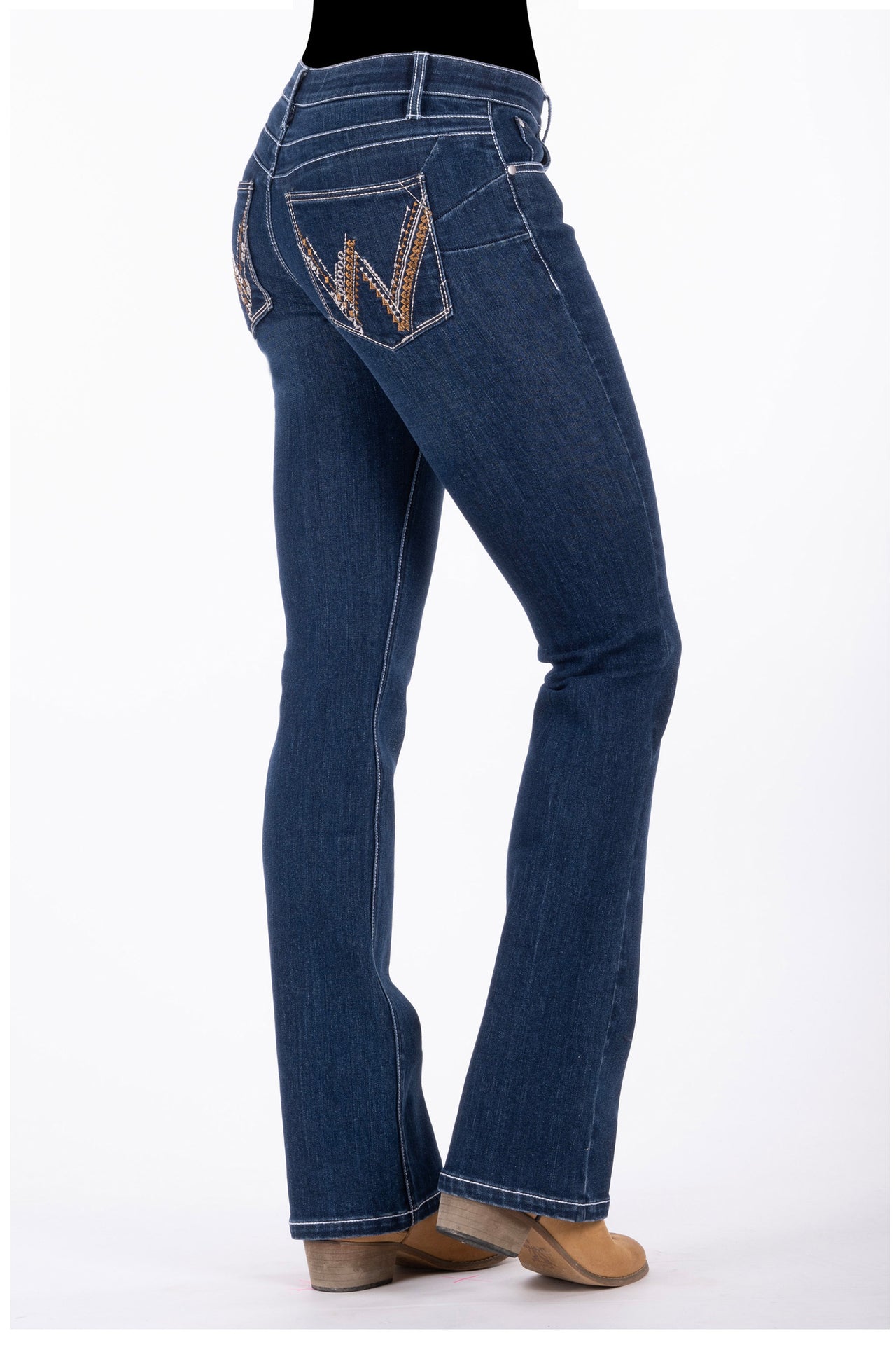 Wrangler Women's Amelia Q-Baby Jeans - The Trading Stables