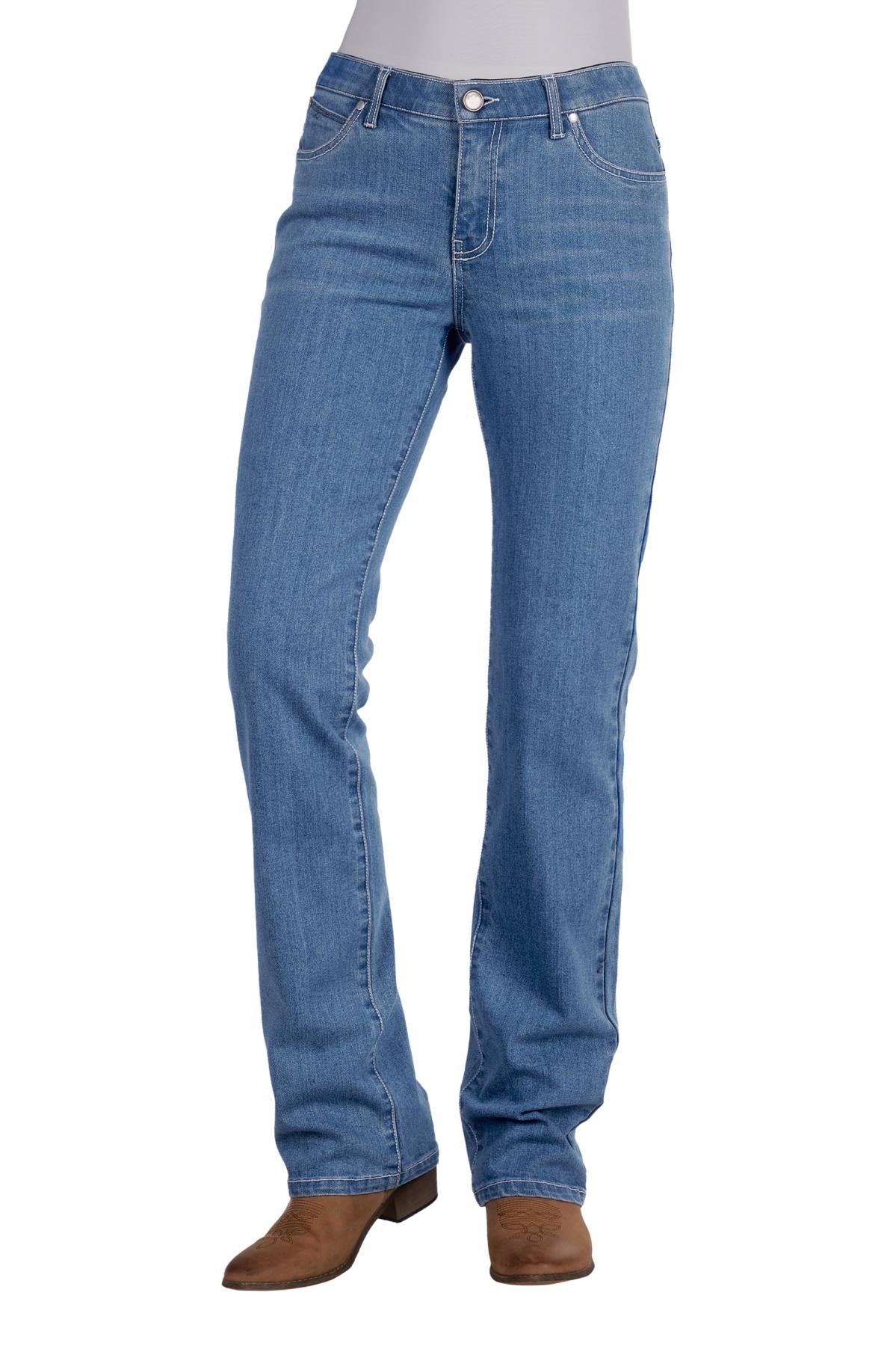 Wrangler Women's Chara Jeans - Willow 34 Leg