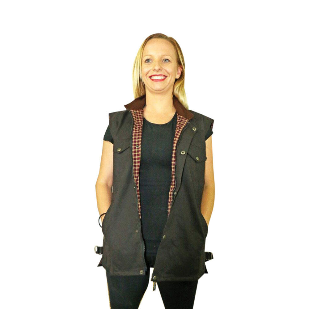 Nullarbor Oilskin Vest - The Trading Stables