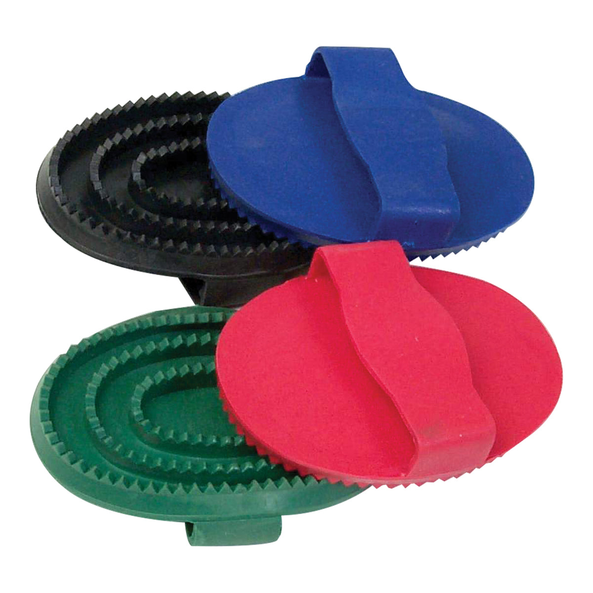 Eureka Rubber Curry Comb Small - The Trading Stables