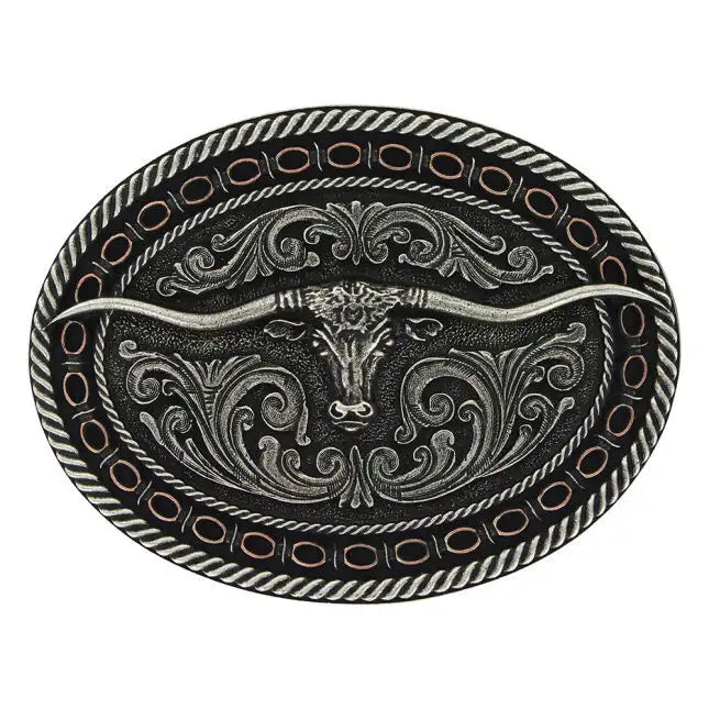 Western Attitude Buckle - The Trading Stables