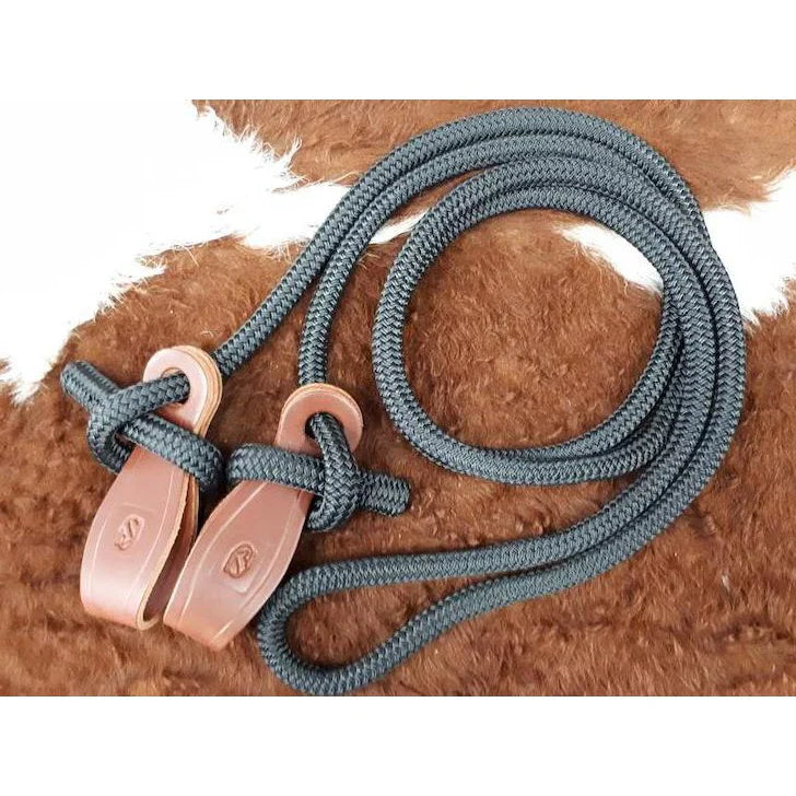 Nungar Knots 3M Reins with Slobber Straps 12mm Yachting Rope