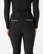 Pro Tech Competition Hybrid Breeches - Black - The Trading Stables