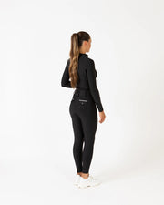 Pro Tech Competition Hybrid Breeches - Black - The Trading Stables