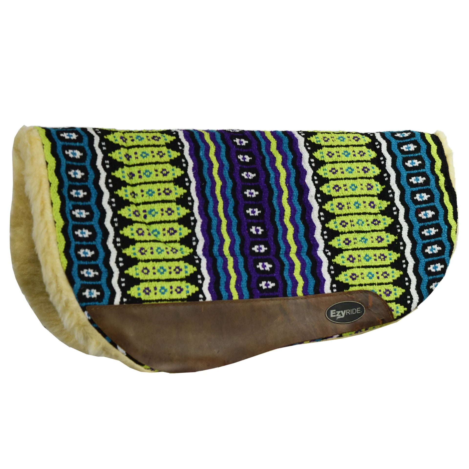 Ezy Ride Navajo Barrel Pad with Fleece - The Trading Stables