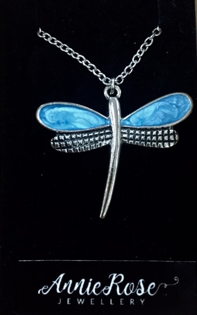 Annie Rose Dragonfly Turquoise  Necklace - The Trading Stables