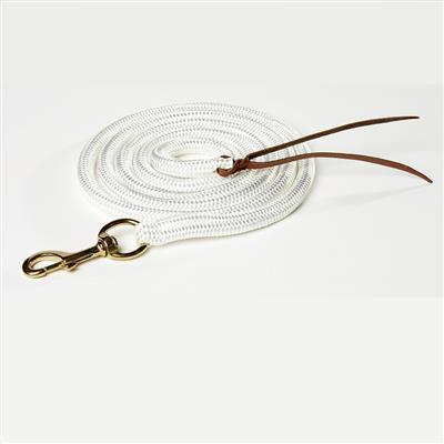 Training Rope with Gold Clip 3/4" x 12 foot - The Trading Stables