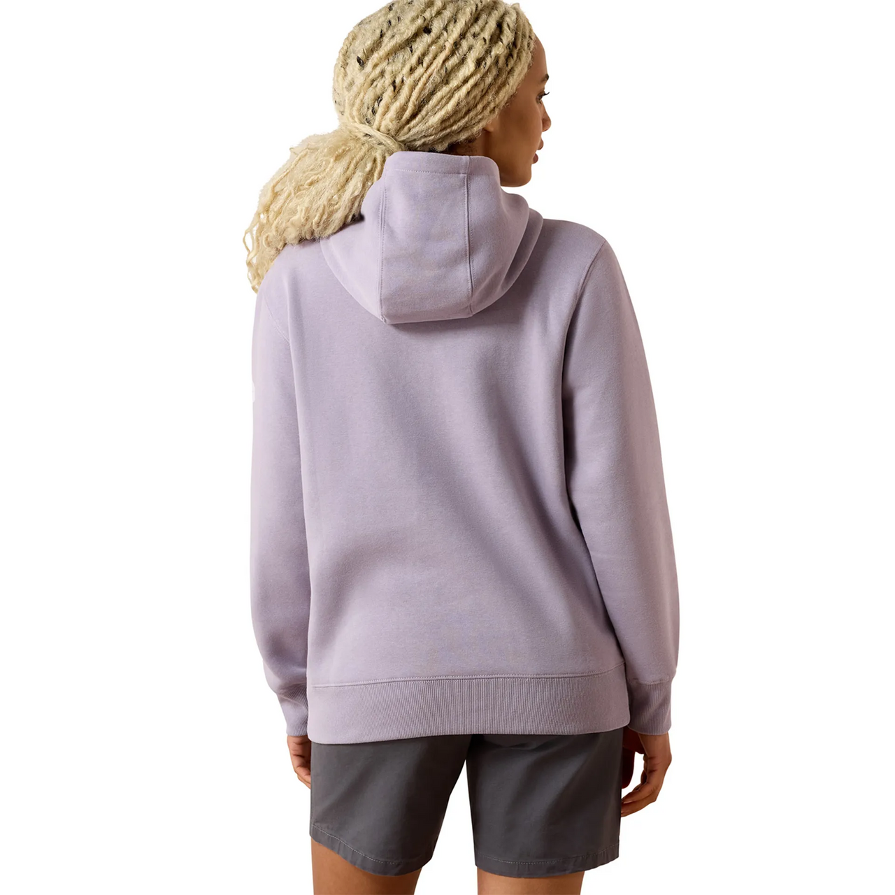 Ariat Womens Rebar Lightweight Logo 1/2 Zip Hoodie