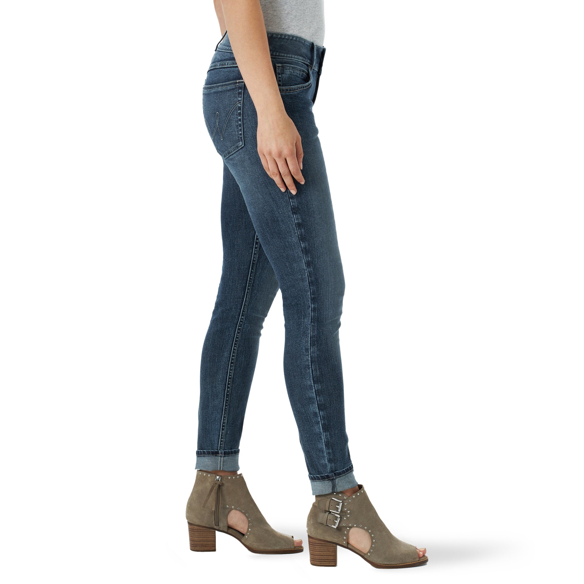 Womens Wrangler Essential Skinny Jeans - The Trading Stables