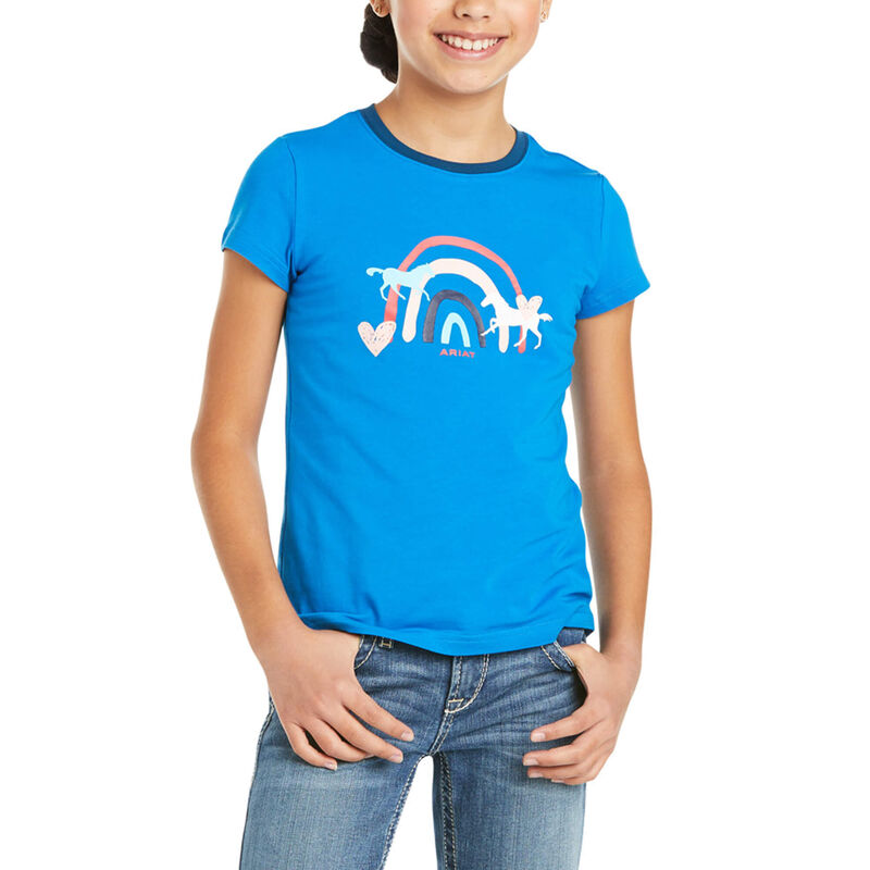 Ariat Rainbow Wishes Tee - The Trading Stables