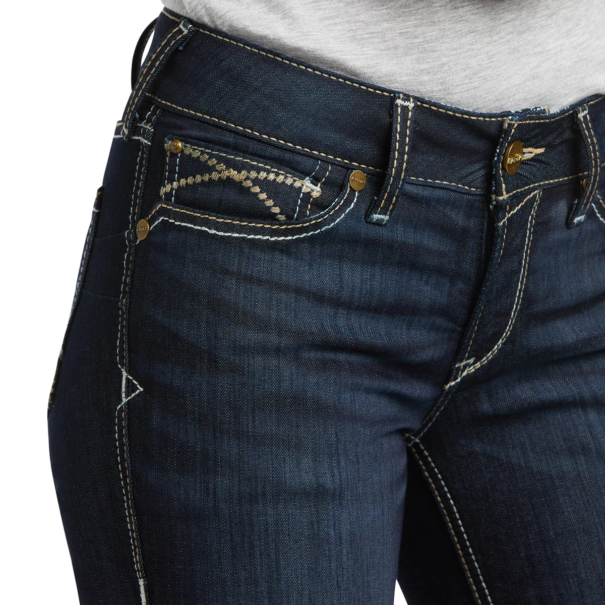 Ariat R.E.A.L. Perfect Rise Contessa Boot Cut Jean - The Trading Stables