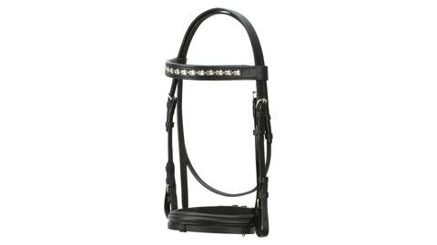 Showcraft Linking Horsehead Hanoverian Bridle - The Trading Stables