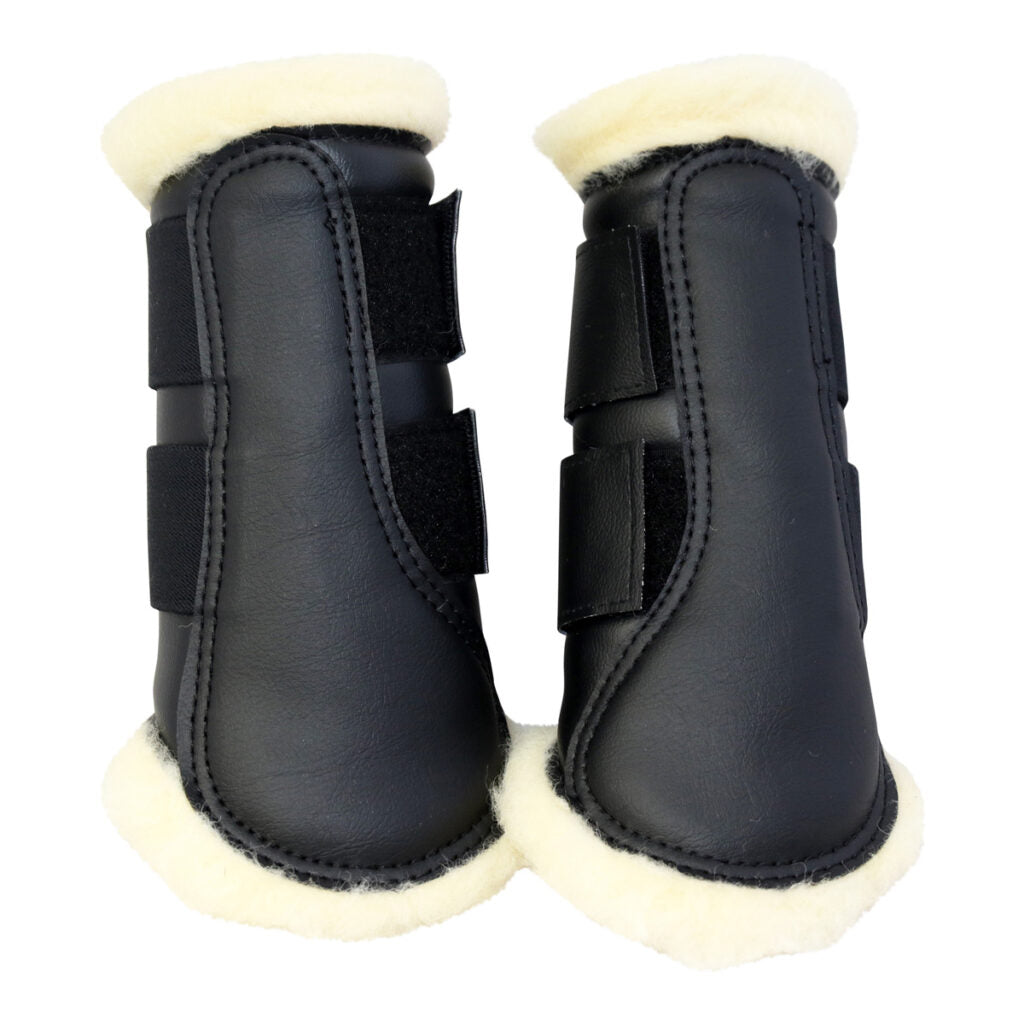 Showcraft Front Boots With Lambs Wool - The Trading Stables