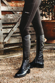 Showcraft Grained Leather Gaiters - The Trading Stables