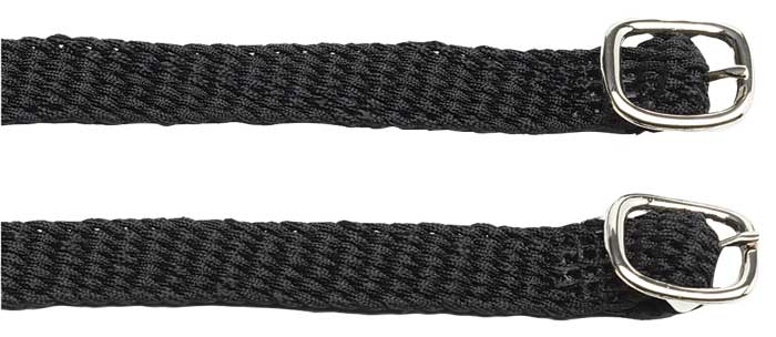 Zilco Mens Braided Webbing Spur Straps - The Trading Stables