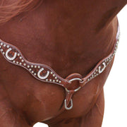 Navaho Horseshoe Bling Breastplate - The Trading Stables