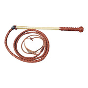 McAlister 4 Plait Chromehide Stockwhip - The Trading Stables