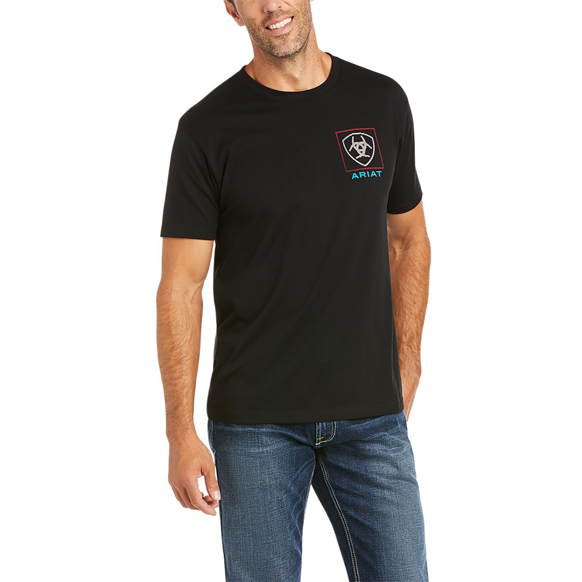 Ariat Mens Linear Tee - The Trading Stables