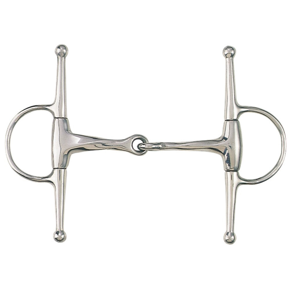 Slow Twist Snaffle - Flat Rings - The Trading Stables