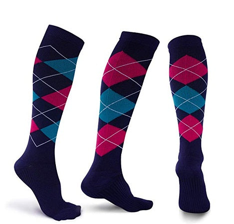Arion Compression Unisex Socks Argyle - The Trading Stables