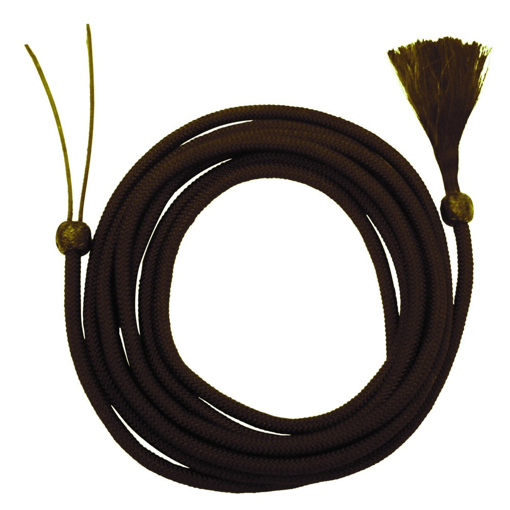 Fort Worth Poly Mecate Reins With Horsehair Tassels - The Trading Stables
