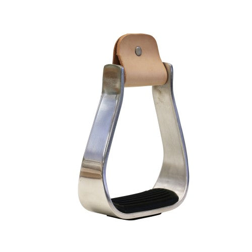 Fort Worth Aluminium Oxbow with Rubber Tread - The Trading Stables