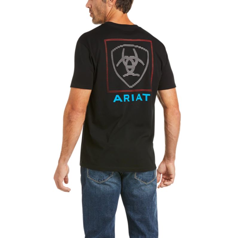 Ariat Mens Linear Tee - The Trading Stables