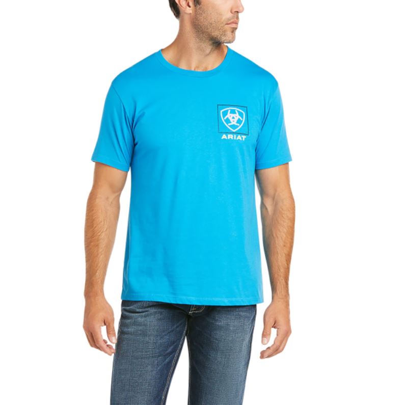 Ariat Mens Linear Tee - The Trading Stables