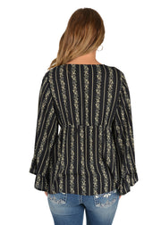 Pure Western Womens Lilibeth Blouse - The Trading Stables