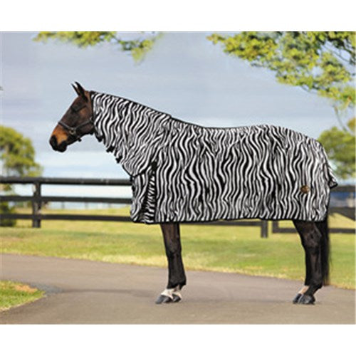 Conrad Zebra Fly Mesh Horse Rug Combo - The Trading Stables
