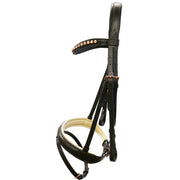 Jeremy & Lord Rose Gold Snaffle Bridle - The Trading Stables