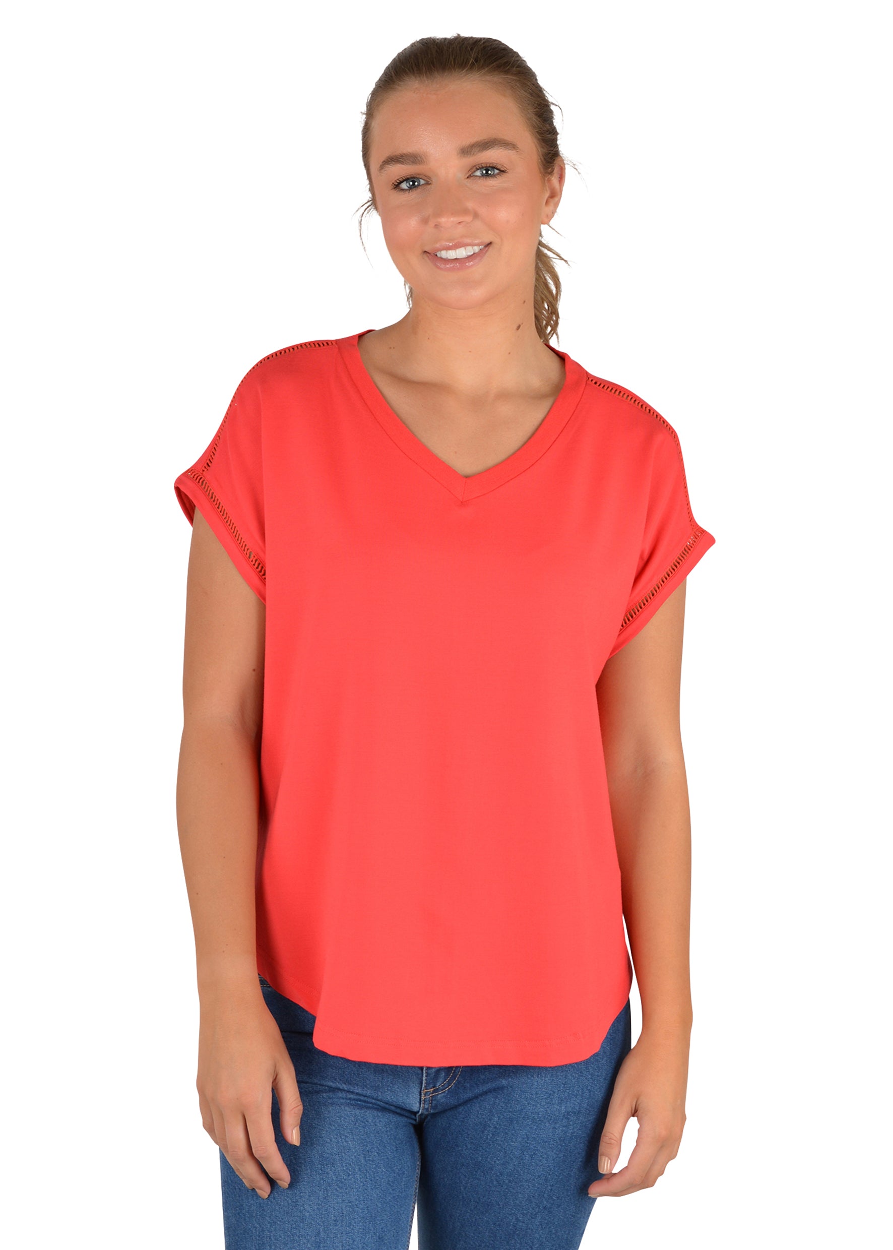 Thomas Cook Womens Camellia Tee - The Trading Stables