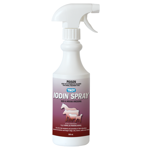 Troy Iodin Spray 500ml - The Trading Stables